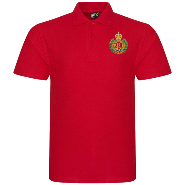 R Engineers Red Polo Shirt