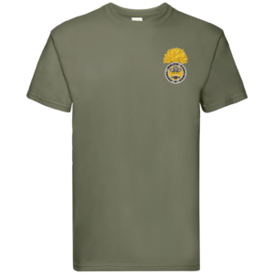 R Welch Fus Classic Olive Premium Cotton T-Shirt