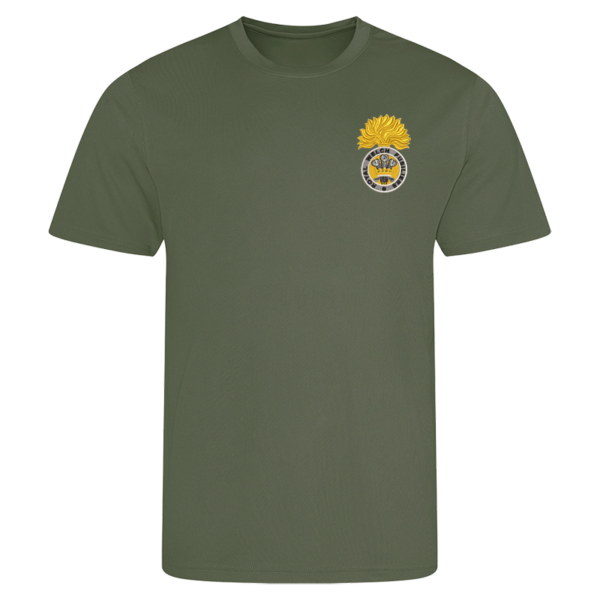 R Welch Fus Earthy Green Performance T-Shirt