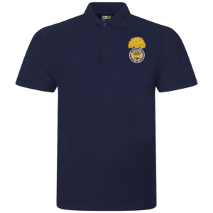 R Welch Fus Navy Polo Shirt