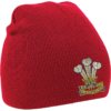 R Welsh Classic Red Beanie