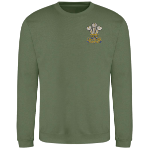 R Welsh Earthy Green Sweatshirt
