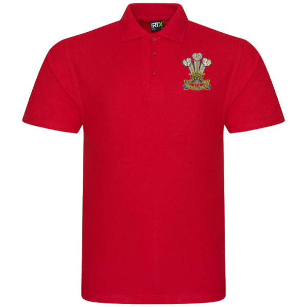 R Welsh Red Polo Shirt