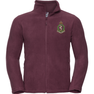 RAMC CR Burgundy Fleece
