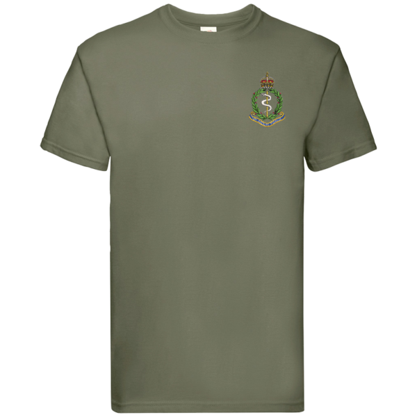 RAMC CR Classic Olive Premium Cotton T-Shirt