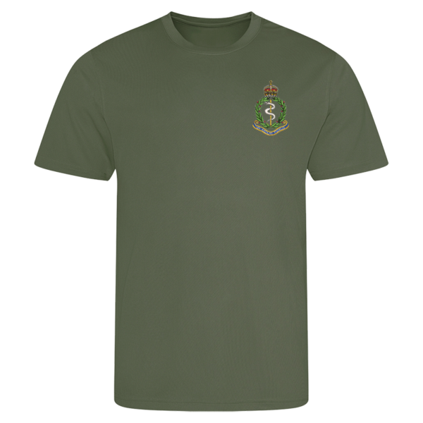 RAMC CR Earthy Green Performance T-Shirt