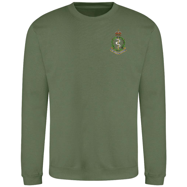 RAMC CR Earthy Green Sweatshirt