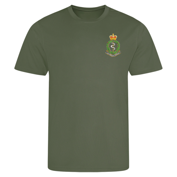 RAMC ER Earthy Green Performance T-Shirt