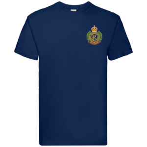 RE CR Navy Premium Cotton T-Shirt