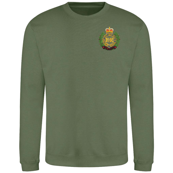 RE ER Earthy Green Sweatshirt