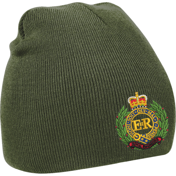 RE ER Olive Green Beanie