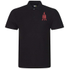 RECCE Black Polo Shirt