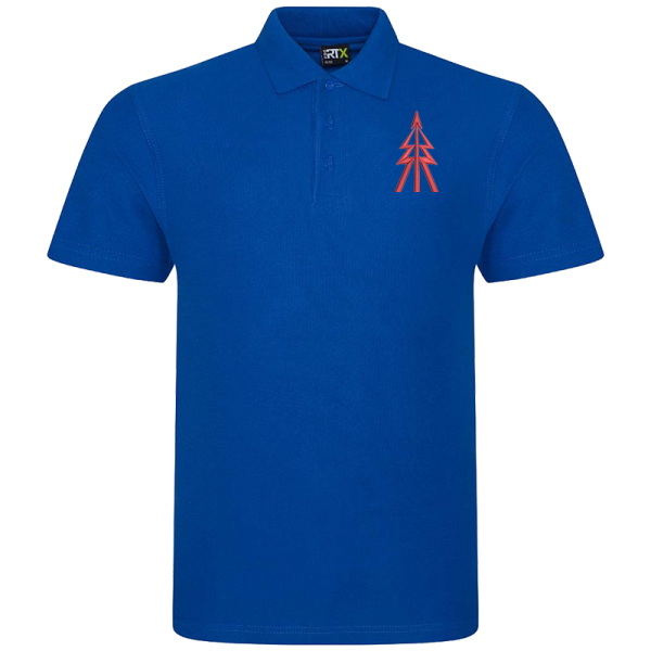 RECCE Royal Blue Polo Shirt