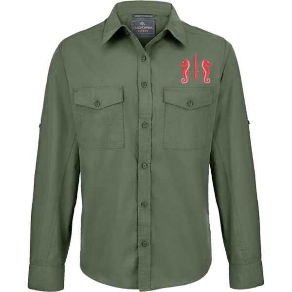 RM Chiv Dark Cedar Green Outdoor Shirt