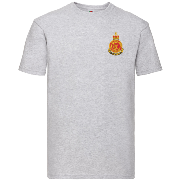 RMAS CR Heather Grey Premium Cotton T-Shirt