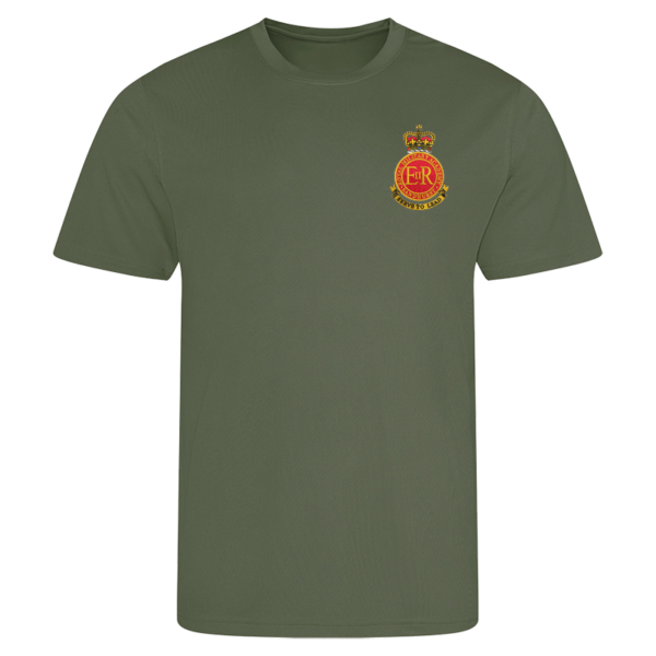 RMAS ER Earthy Green Performance T-Shirt