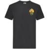 RRF Cap badge Black Premium Cotton T-Shirt