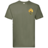 RRF Cap badge Classic Olive Premium Cotton T-Shirt