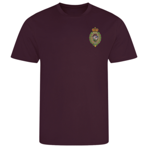 RRF Crest Burgundy Performance T-Shirt