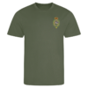 RRF Crest Earthy Green Performance T-Shirt
