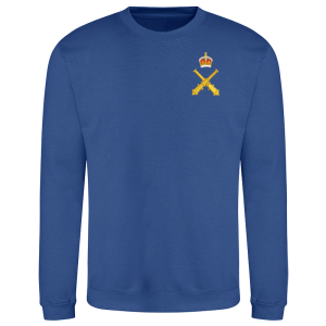 RSA Gunnery Staff CR Royal Blue Sweatshirt