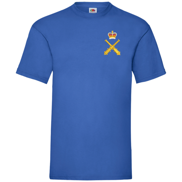 RSA Gunnery Staff ER Royal Blue Value T-Shirt