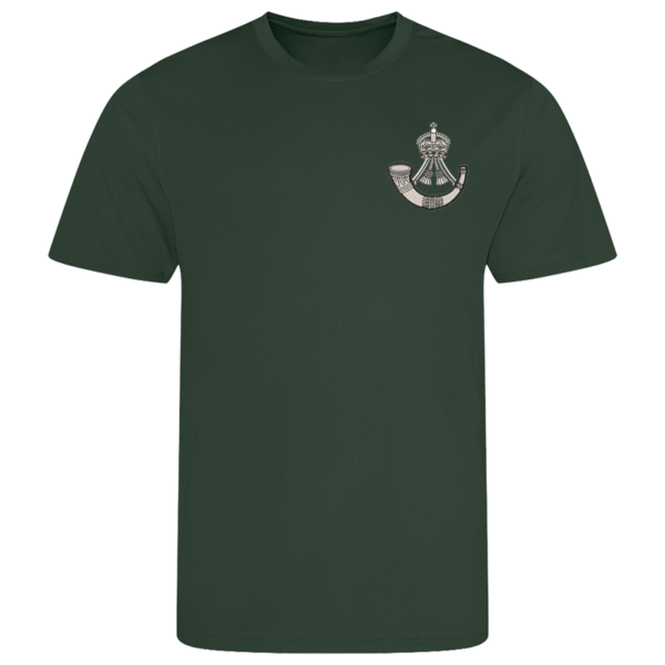 Rifles CR Bottle Green Performance T-Shirt