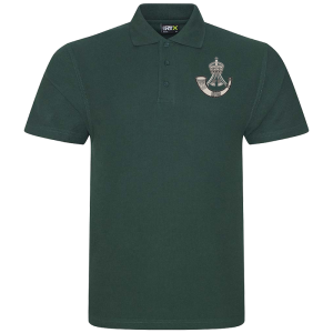 Rifles CR Bottle Green Polo Shirt