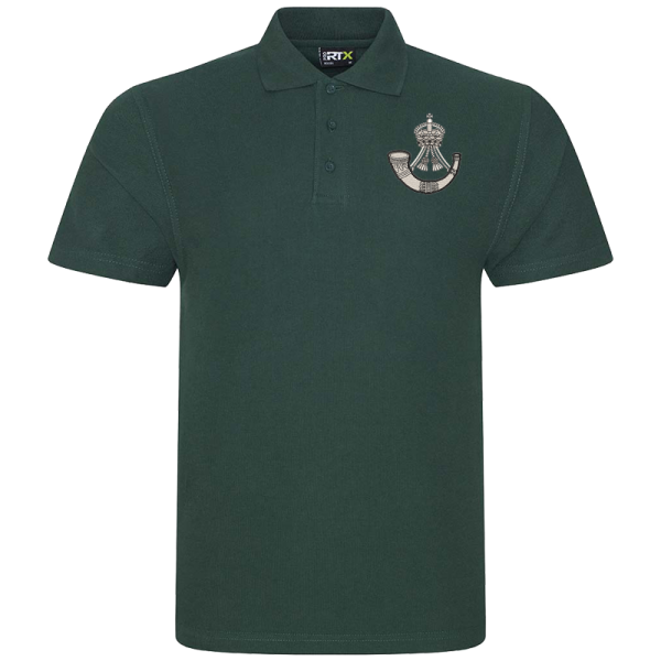 Rifles CR Bottle Green Polo Shirt