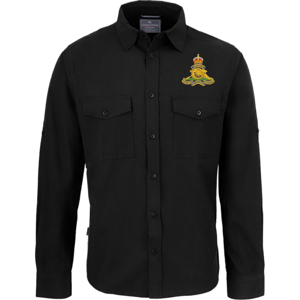 Royal Artillery CR Black Outdoor Shirt