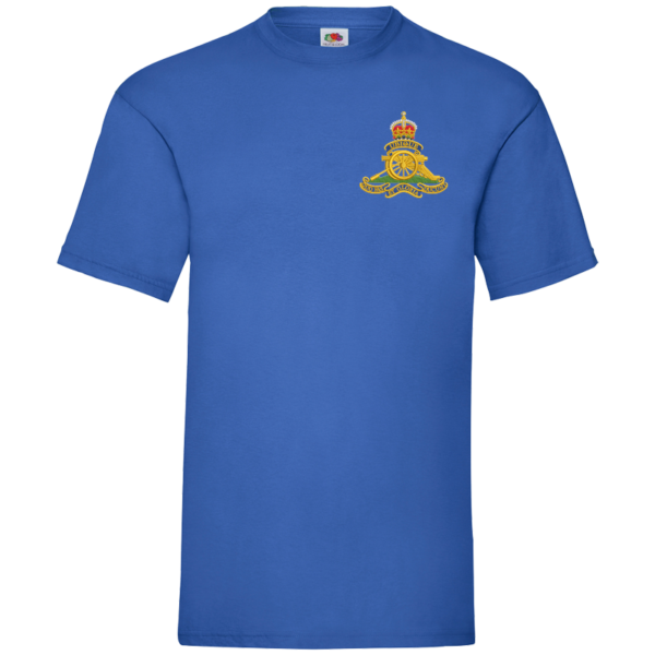 Royal Artillery CR Royal Blue Value T-Shirt