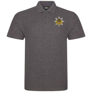 Roysl Anglians Charcoal Polo Shirt