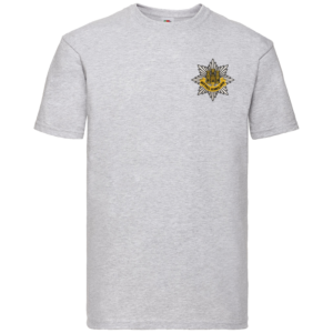 Roysl Anglians Heather Grey Premium Cotton T-Shirt