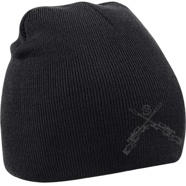 Snipper Black Beanie