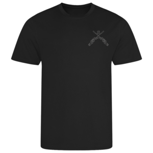 Snipper Black Performance T-Shirt