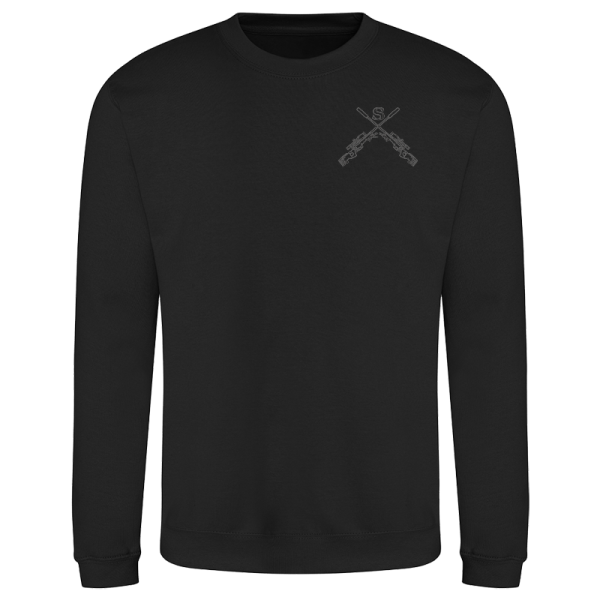 Snipper Black Sweatshirt