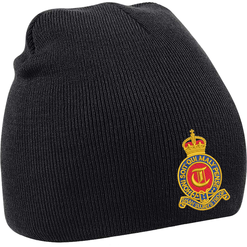 T Battery CR Black Beanie