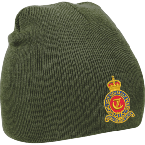 T Battery CR Olive Green Beanie