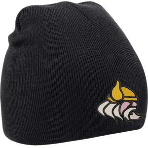 Viking Anglian Black Beanie