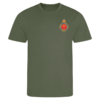 Welsh Guards CR Earthy Green Performance T-Shirt