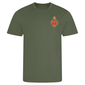 Welsh Guards CR Earthy Green Performance T-Shirt
