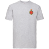 Welsh Guards CR Heather Grey Premium Cotton T-Shirt