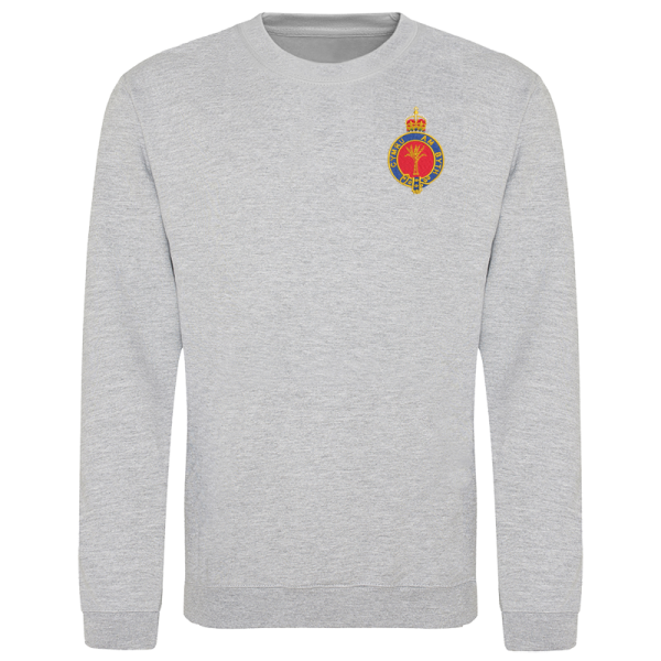Welsh Guards CR Heather Grey Sweatshirt