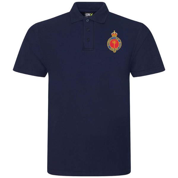 Welsh Guards CR Navy Polo Shirt
