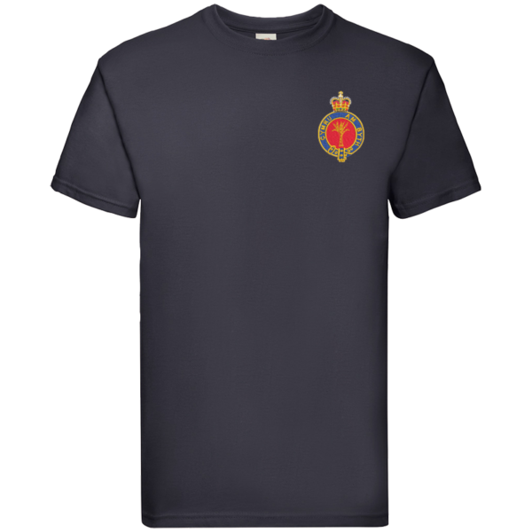 Welsh Guards ER Deep Navy Premium Cotton T-Shirt