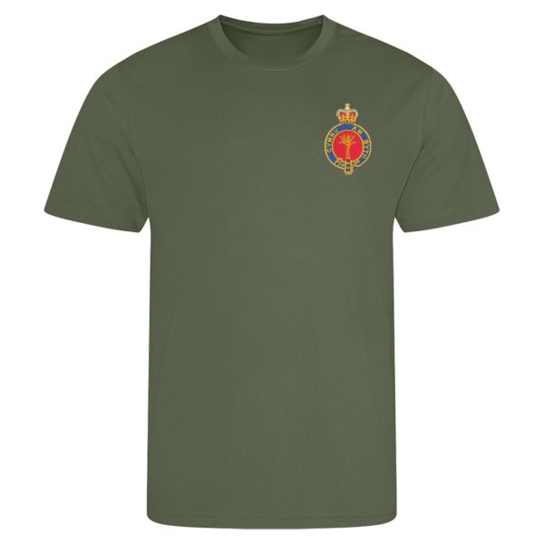 Welsh Guards ER Earthy Green Performance T-Shirt