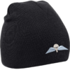 Wings Black Beanie