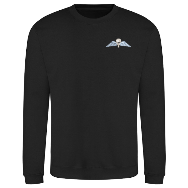 Wings Black Sweatshirt