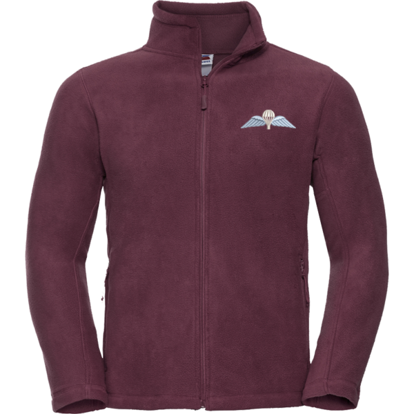 Wings Burgundy Fleece