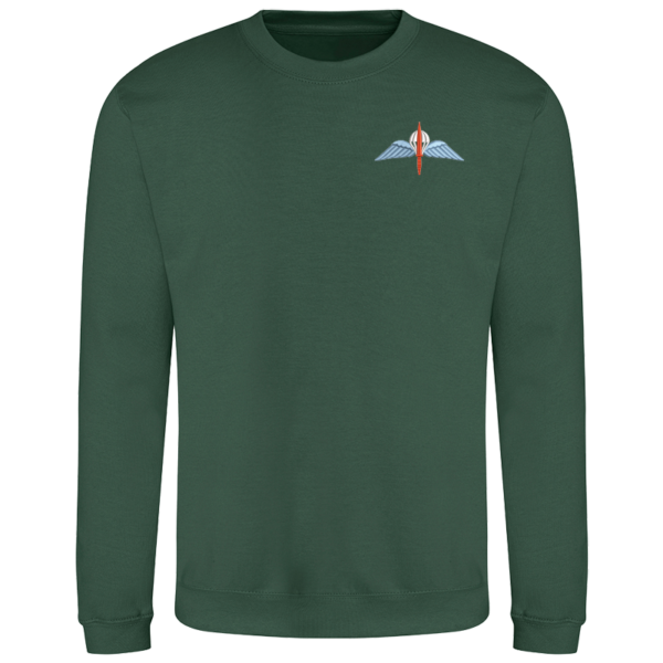 Wings & Dagger Bottle Green Sweatshirt